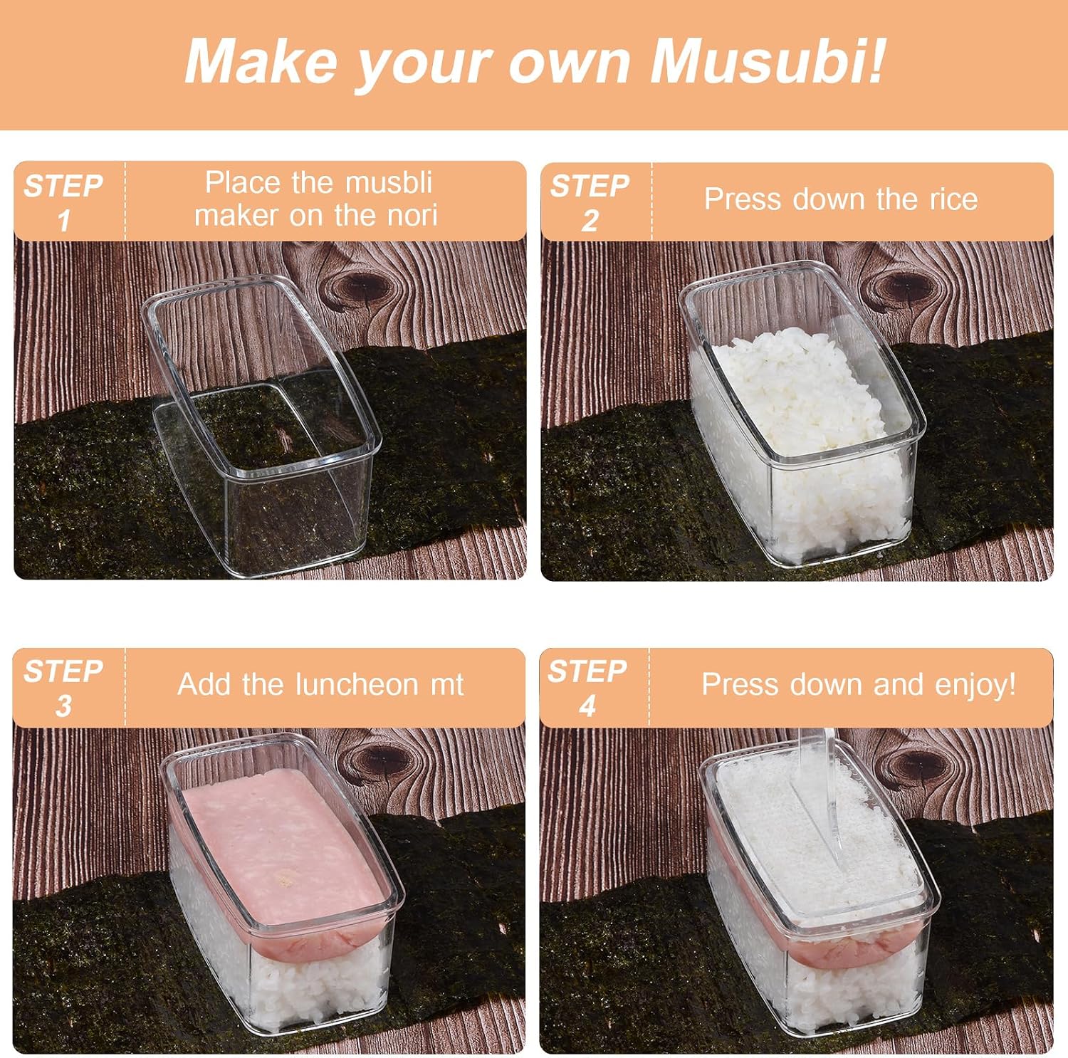 Thumbnail 4 de Musubi Maker Kit, BPA-Free