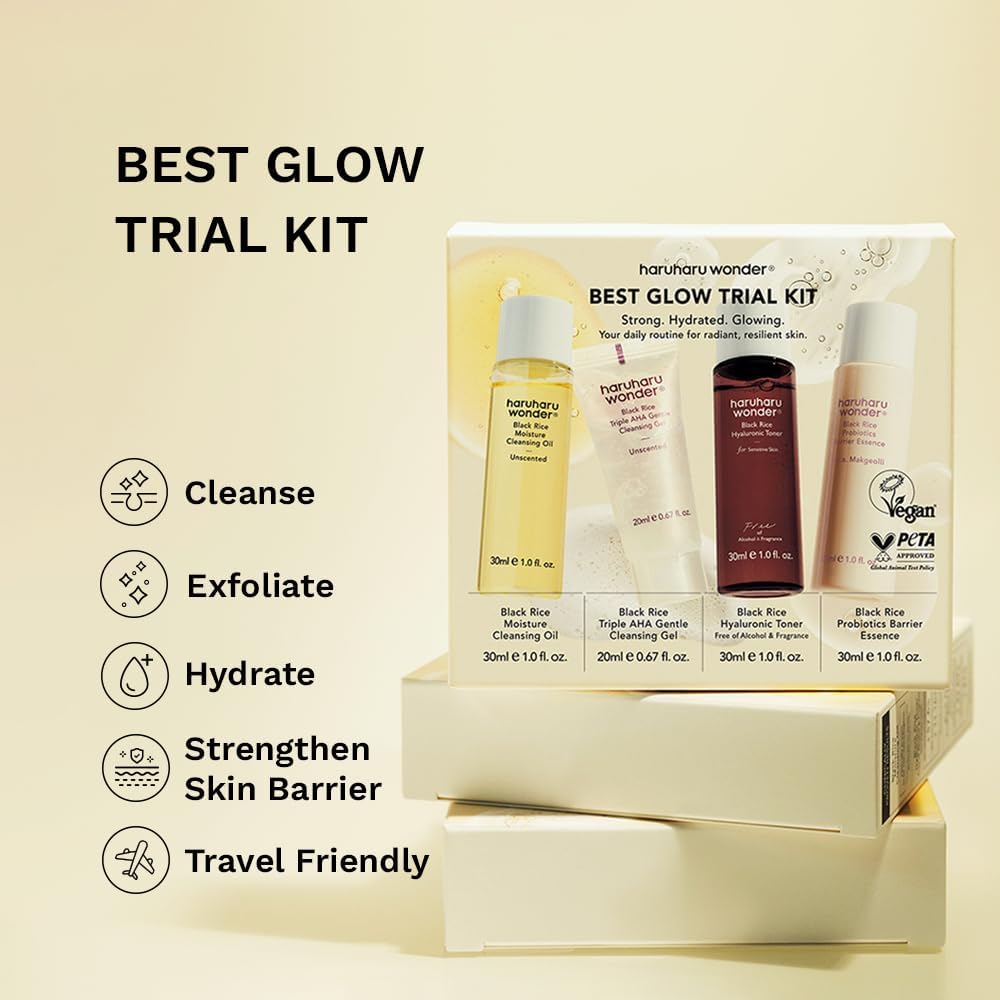 Detalle 2 de haruharu Wonder Best Glow Trial Kit Review