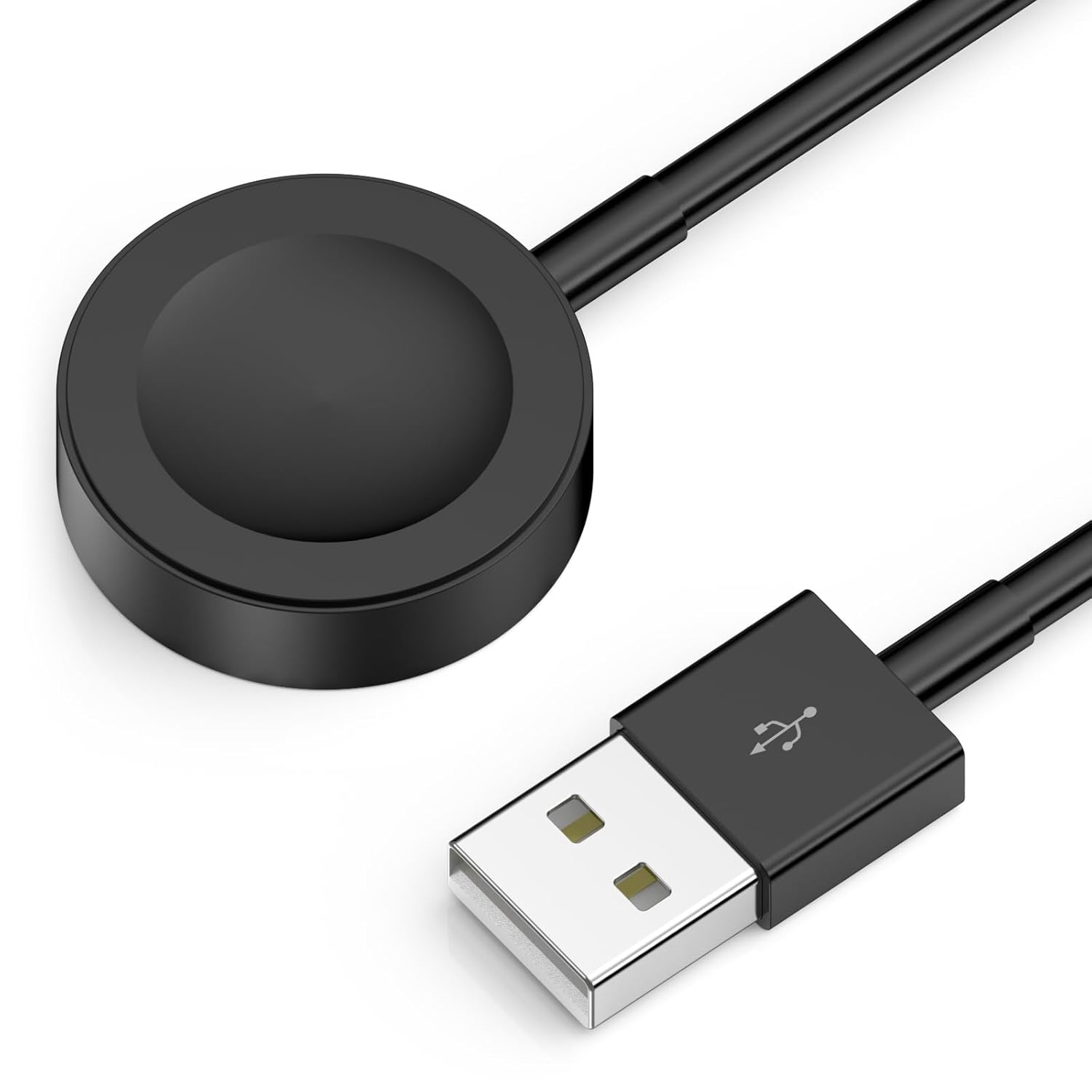 iWatch Ladegerät USB magnetisches Kabel (2026 Upgraded) für Apple Watch – Serie 11/10/9/8/7/6/SE bis 1, Schwarz