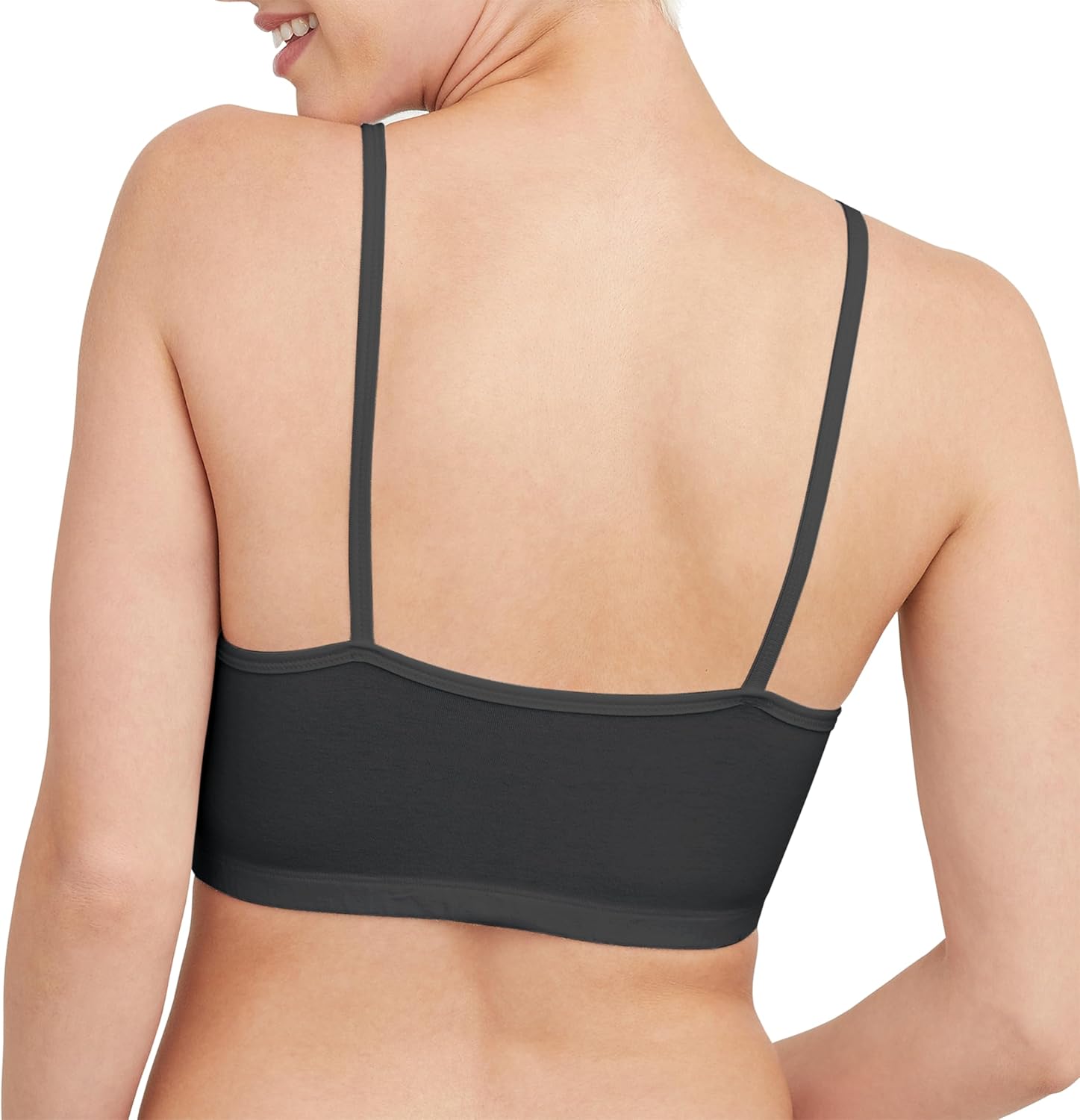 Thumbnail 2 de Hanes 3-Pack Women’s Soft Crop Bralettes with Moisture-Wicking Comfort Flex Fit
