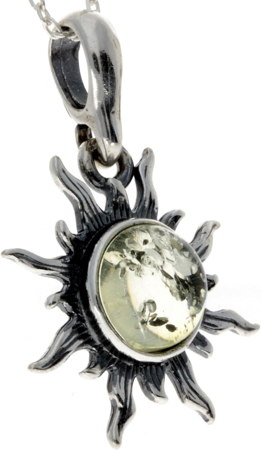 Thumbnail 4 de SilverAmber Jewellery 1764 Anhänger Stern Sonne aus baltischem Bernstein & Sterlingsilber (ohne Kette)