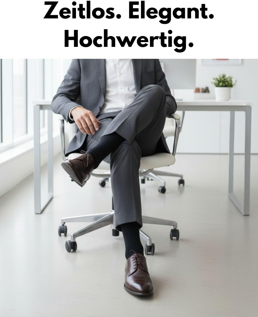 Thumbnail 4 de 10 Paar Socken Herren Damen Business Baumwolle