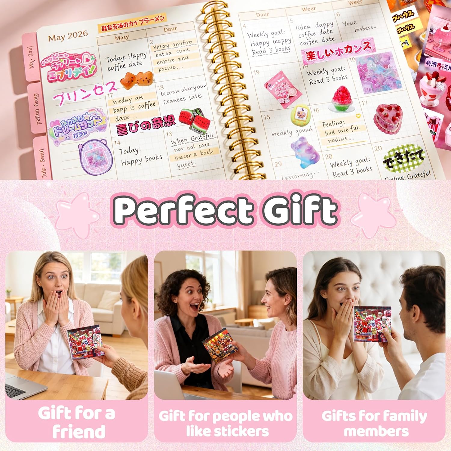 Detalle 2 de Japanese Sticker Book, 40 Pages