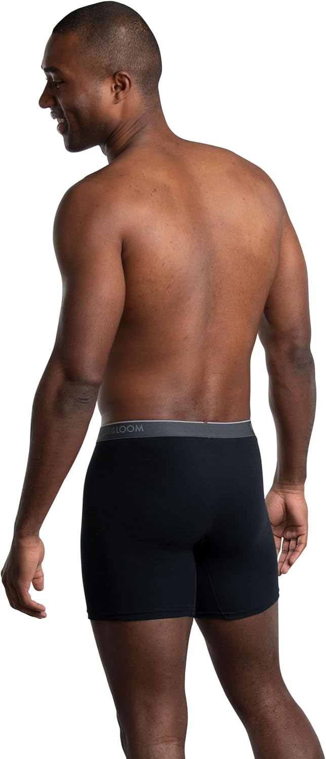 Detalle de Fruit of the Loom Men's Coolzone Boxer Briefs: 7-Pack Moisture-Wicking, Breathable