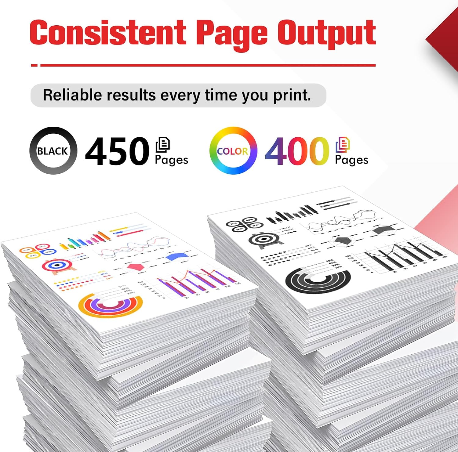 Thumbnail 2 de Cool Toner PG-275XL/CL-276XL Ink Cartridge Combo Pack for Canon PIXMA