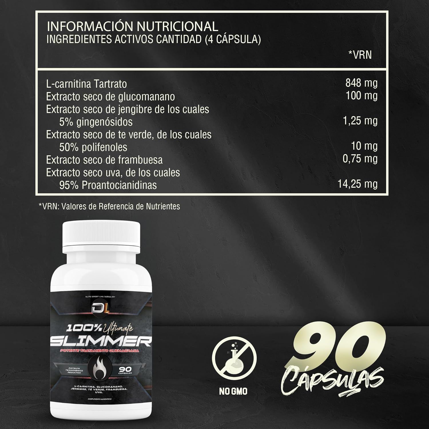 Thumbnail 4 de Ultimate Slimmer: Cápsulas quemagrasas, termogénicas y suppressoras 🌿
