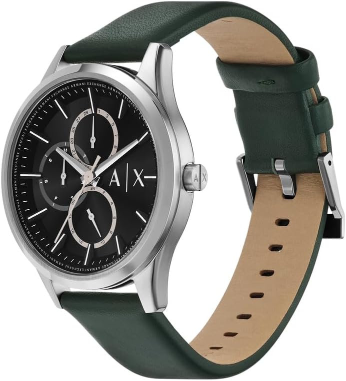 Thumbnail 2 de Armani Exchange Herrenuhr mit Quarzwerk, 42-mm-Gehäuse und Lederarmband