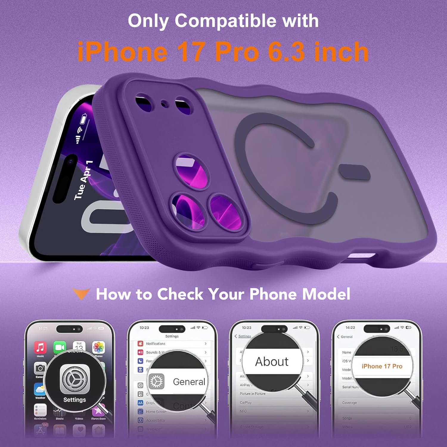 Detalle 2 de LCHULLE iPhone 17 Pro Case