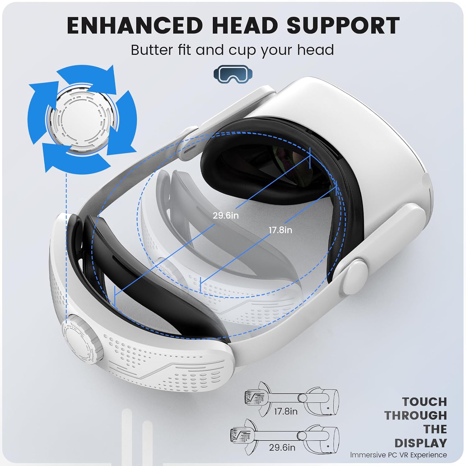 Thumbnail 3 de VZNEK Comfort Head Strap for Quest 2