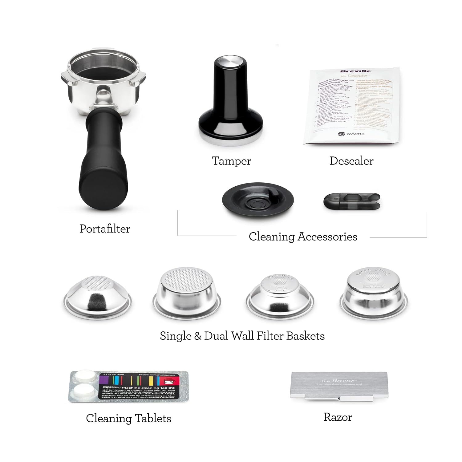 Thumbnail 6 de Breville espresso machine BES500DBL