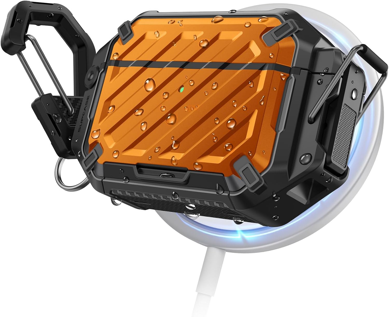 Detalle de SUPCASE AirPods Pro 3 Case Coral