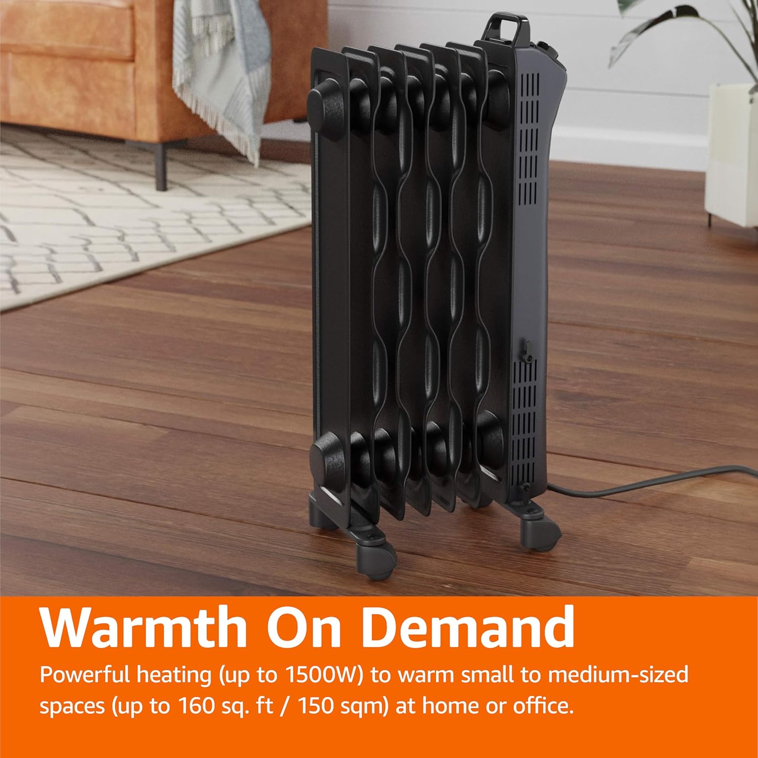 Thumbnail 5 de Amazon Basics Portable Radiator 1500W ♨