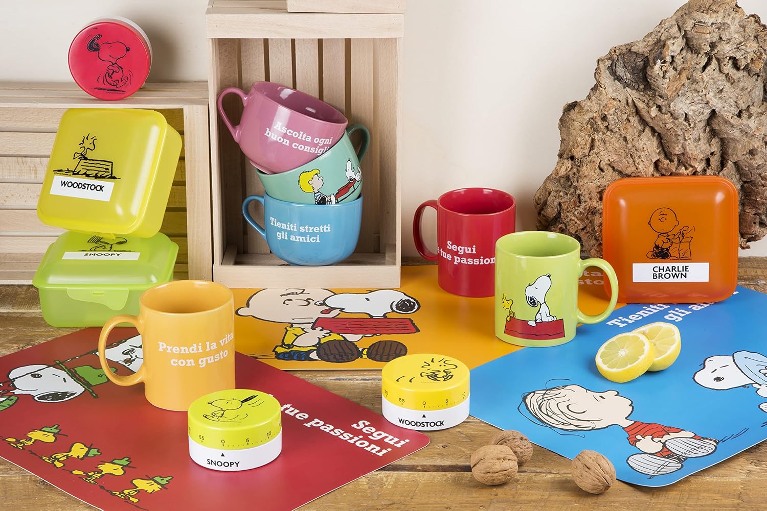 Thumbnail 1 de Brunch Time Set de 6 Tazas Snoopy
