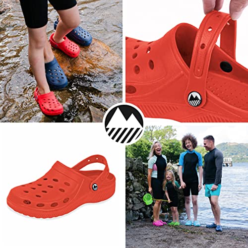 Thumbnail 6 de Lakeland Active Men's Silloth Lightweight Ventilated Clogs - Red (UK 7)