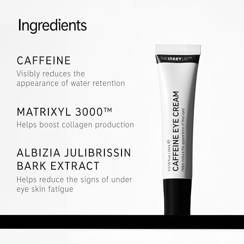 Thumbnail 5 de The INKEY List Caffeine Eye Cream 15ml – practical, lightweight depuffing for under-eyes