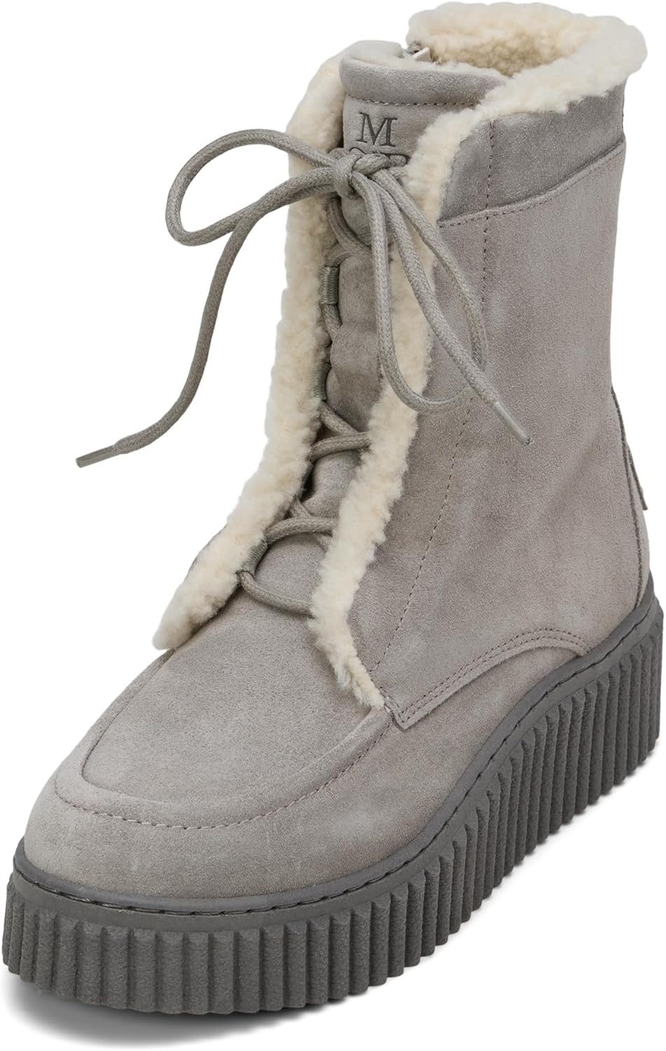Detalle 2 de Marc O’Polo Damen Bianca N 54b Ankle Boot – Veloursleder mit Memory-Foam-Futter