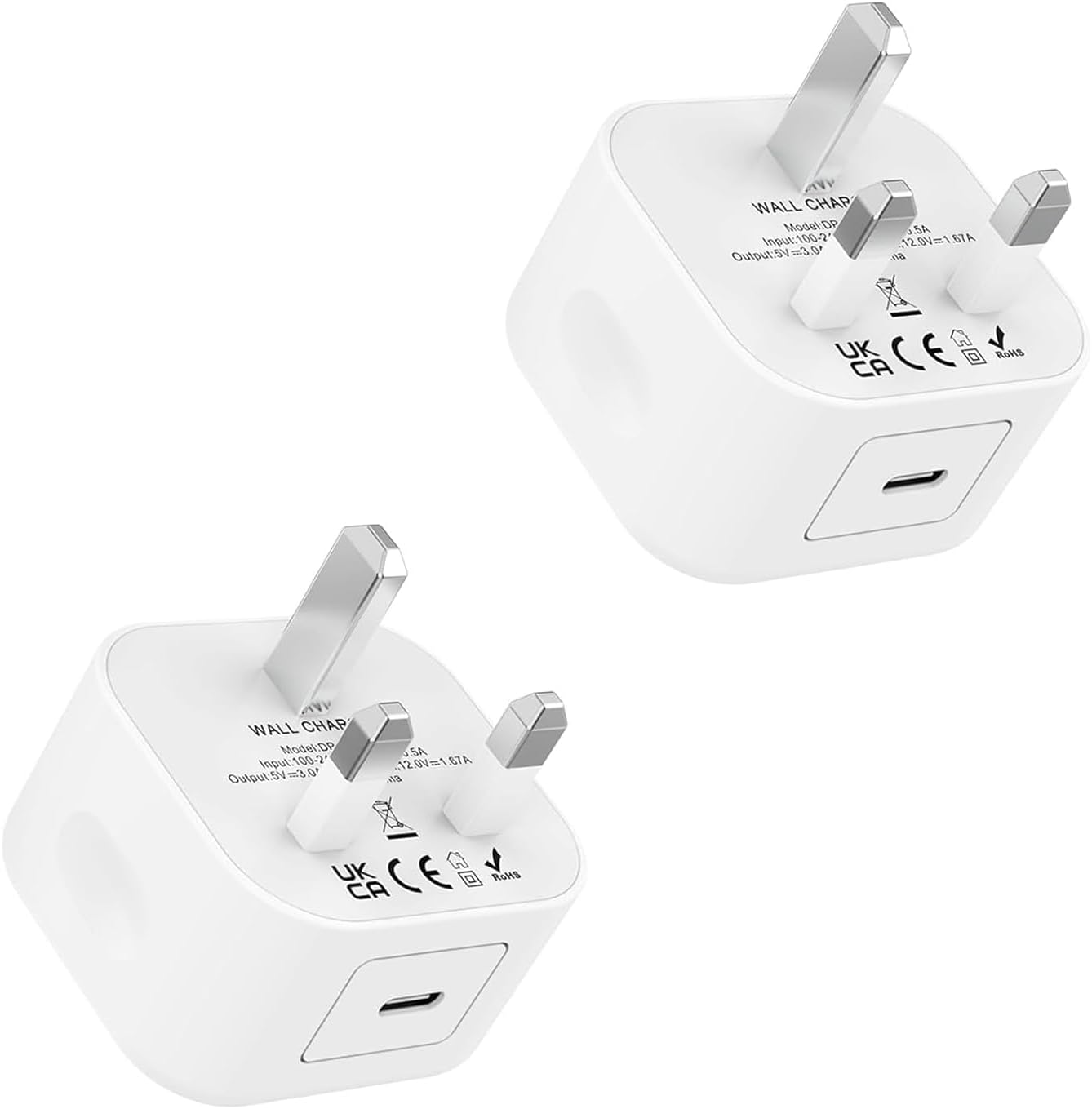 Detalle de 25W USB C Plug 2Pack Fast Charger