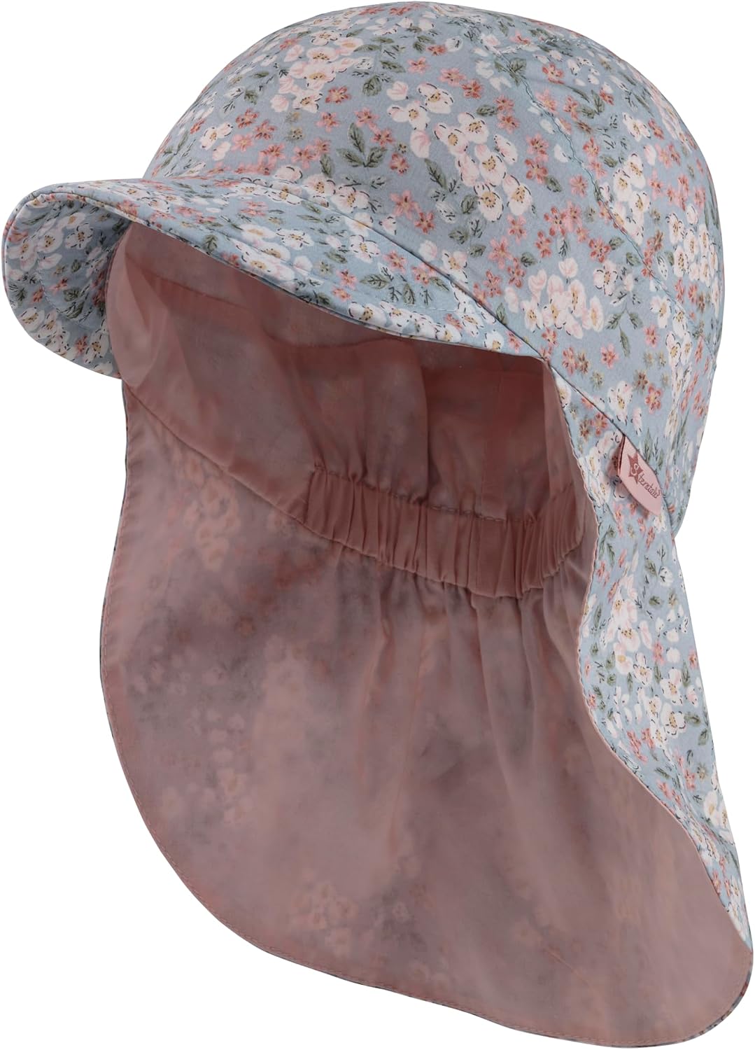Thumbnail 5 de Sterntaler Schirmmütze Millefleurs – UV-Schutz 30, Nackenschutz, Bio-Baumwolle