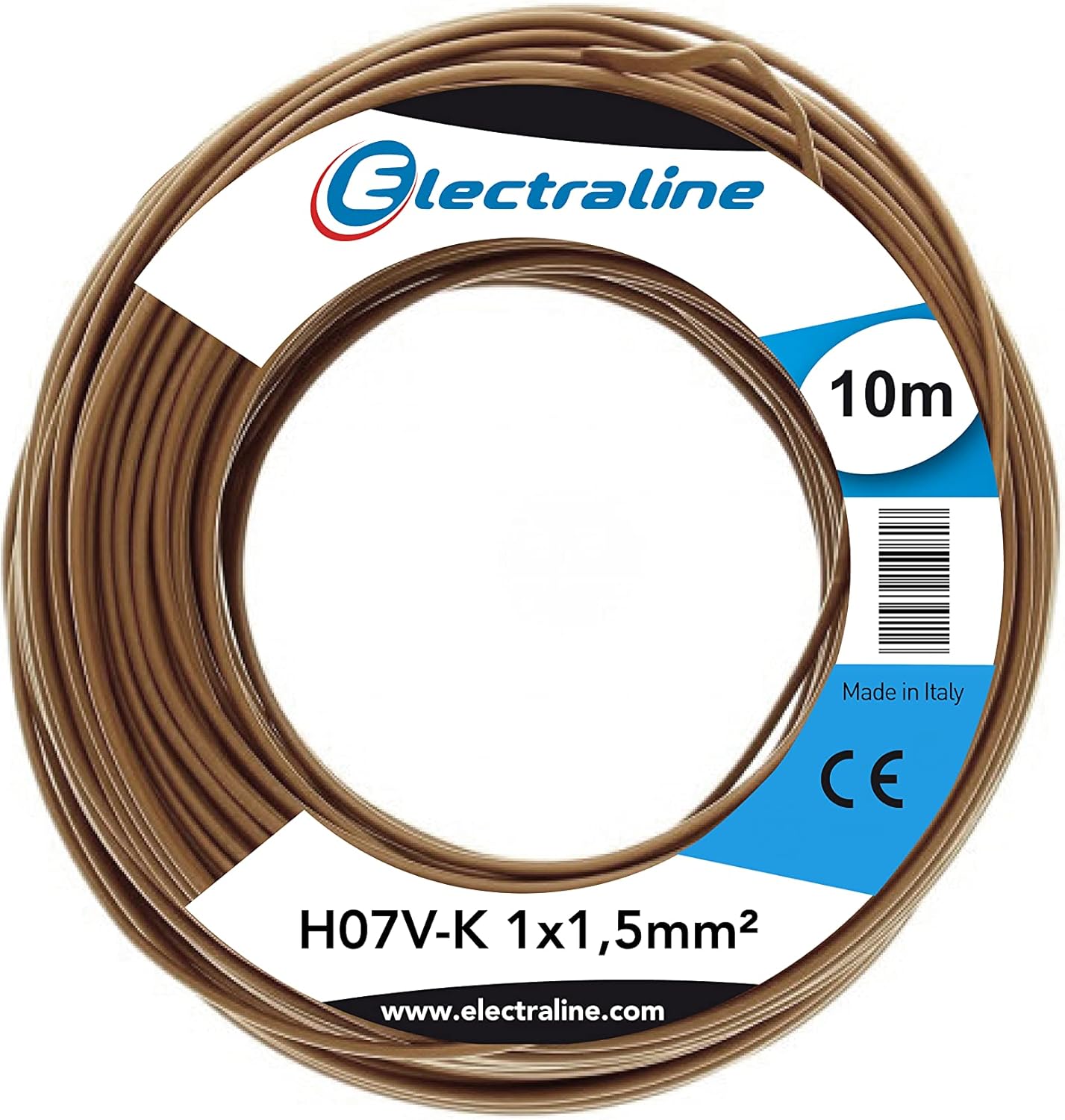 Thumbnail 1 de Electraline 15071 H07V-K 1x1,5 mm 10 m negro