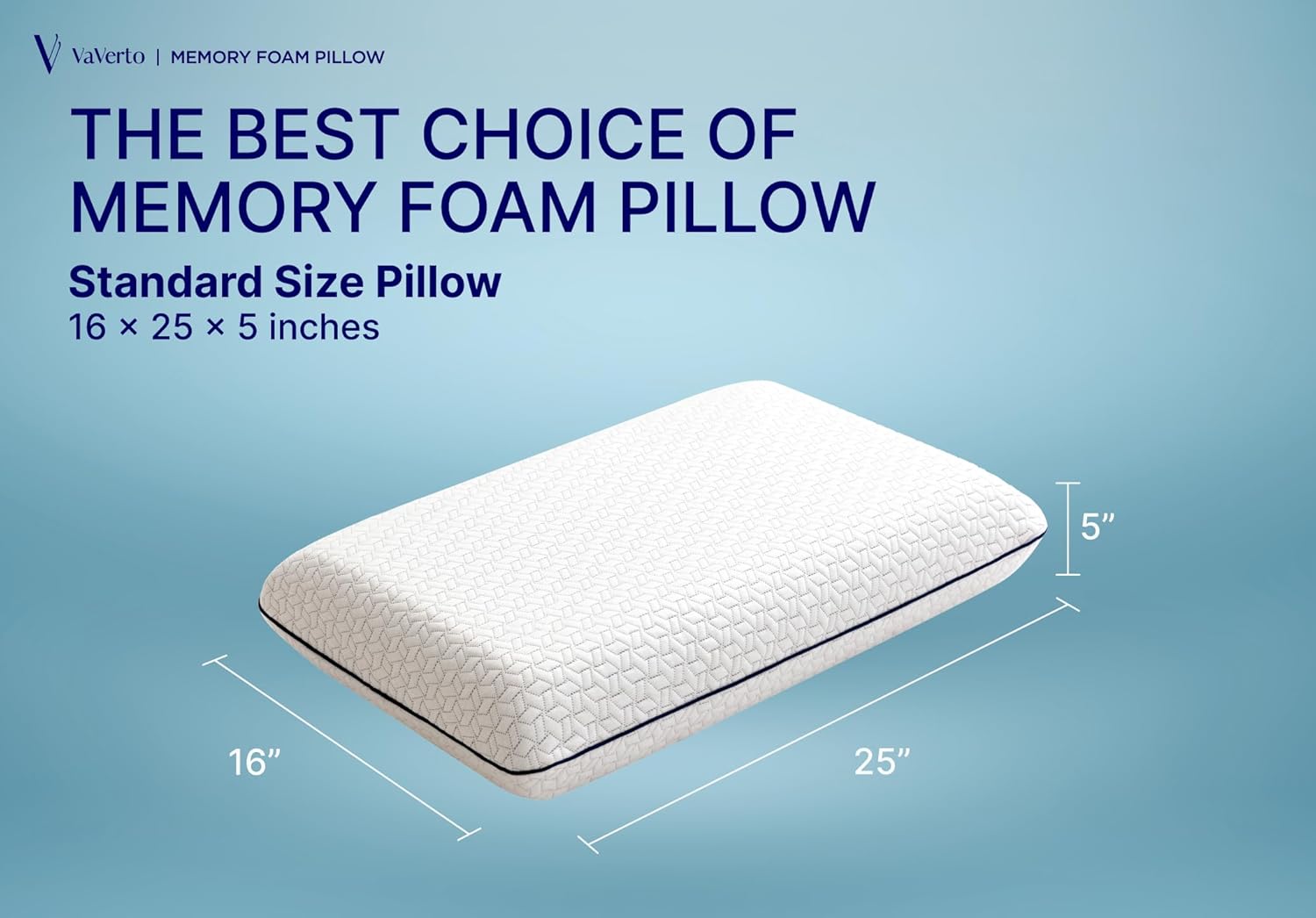 Thumbnail 6 de Cooling Gel Memory Foam Pillow 1-Pack