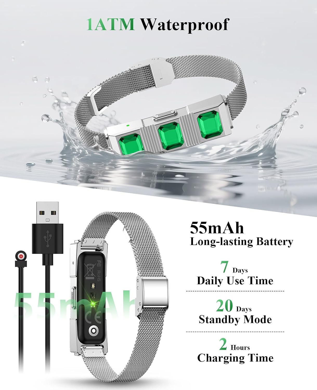 Thumbnail 4 de Smart Bracelet 170+ sport modes fitness tracker