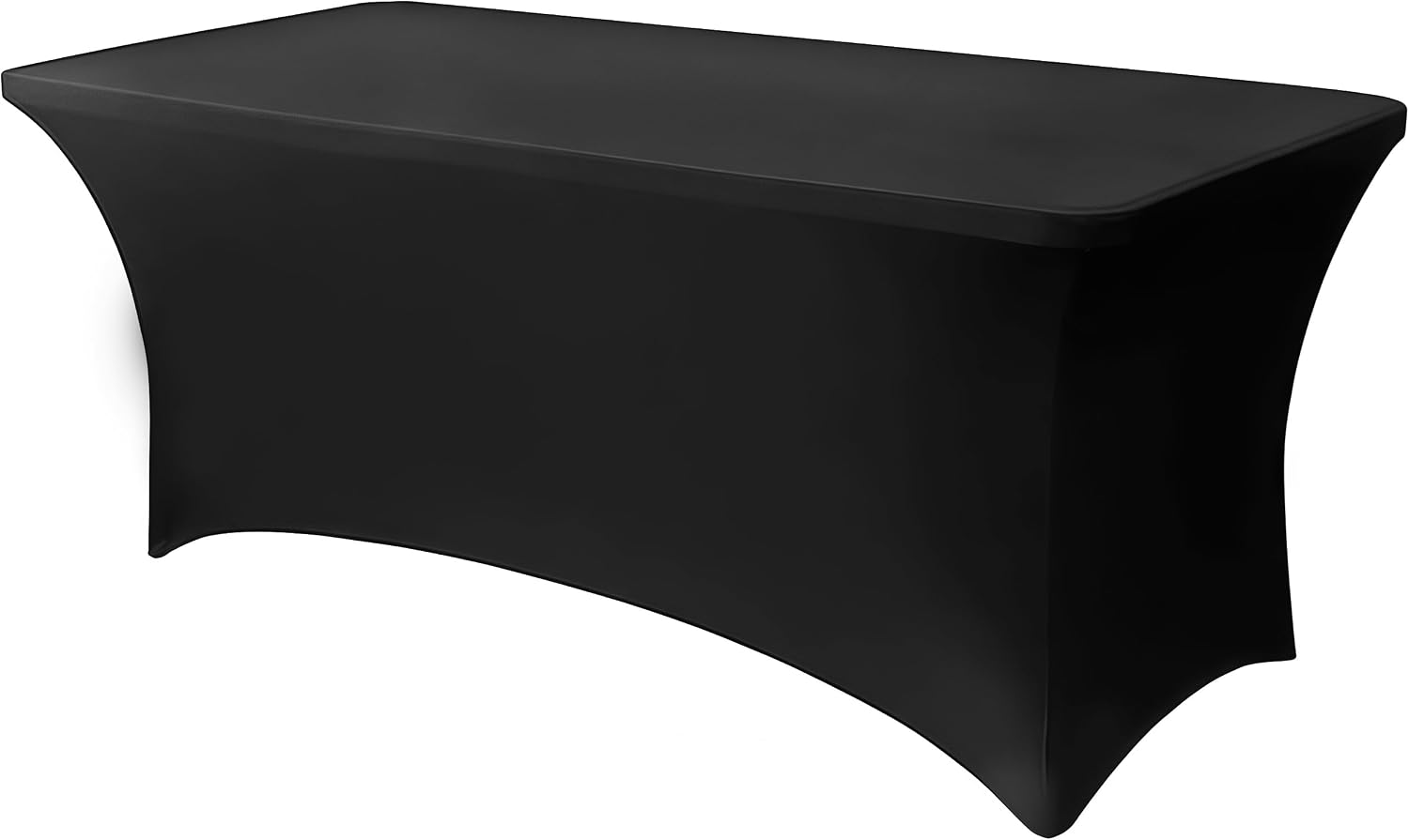 Thumbnail 2 de Lemict Rectangle Tablecloth 60" x 84" (Black) – Washable, Wrinkle-Free, 6 Pack