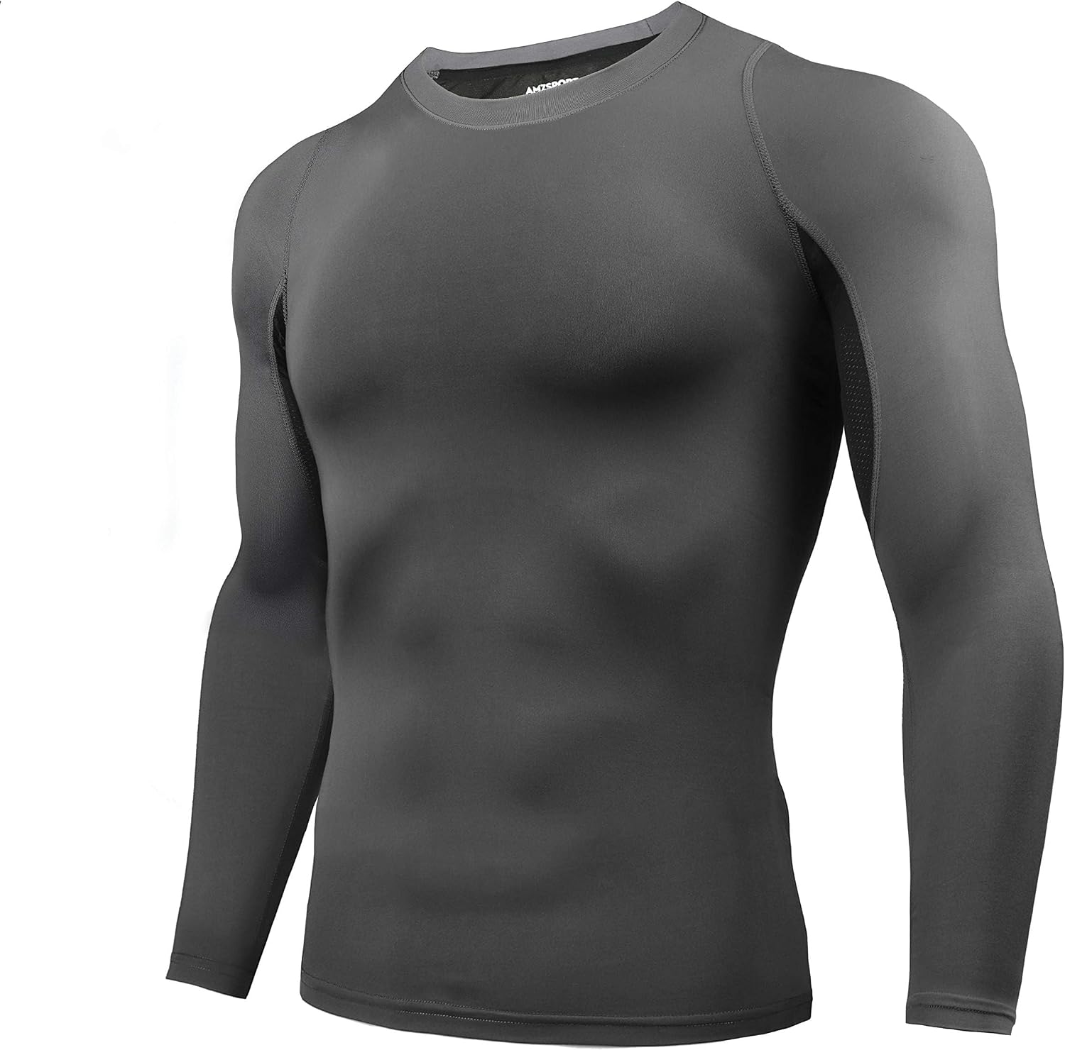 Thumbnail 6 de AMZSPORT Camicia a compressione uomo maniche lunghe