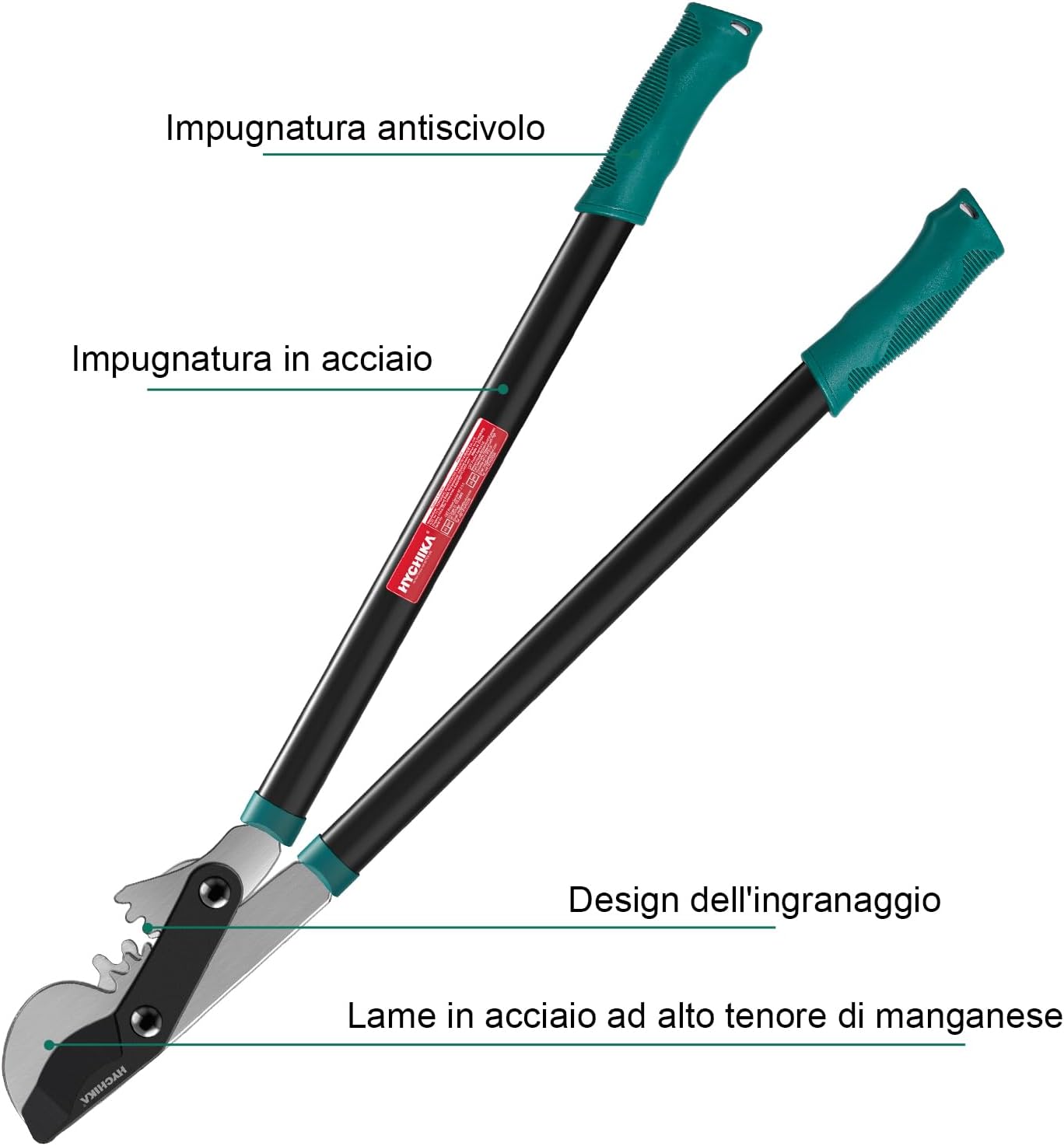 Thumbnail 5 de HYCHIKA Troncarami a cesoia bypass da potatura 74 cm: taglia rami fino a Ø 50 mm