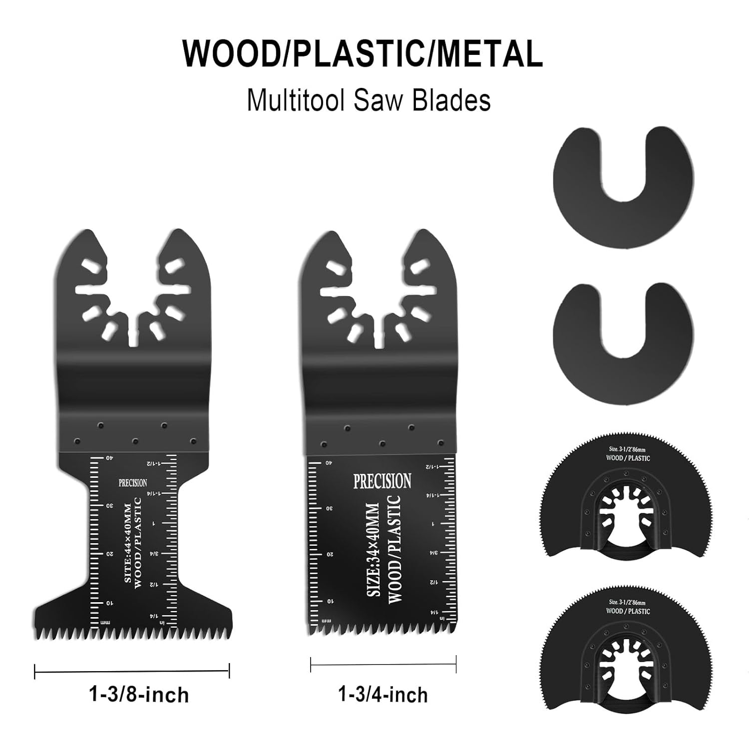 Thumbnail 1 de SURFOU Multi Tool Blade Set 32‑piece (oscillating saw accessories) for wood, metal and grout removal
