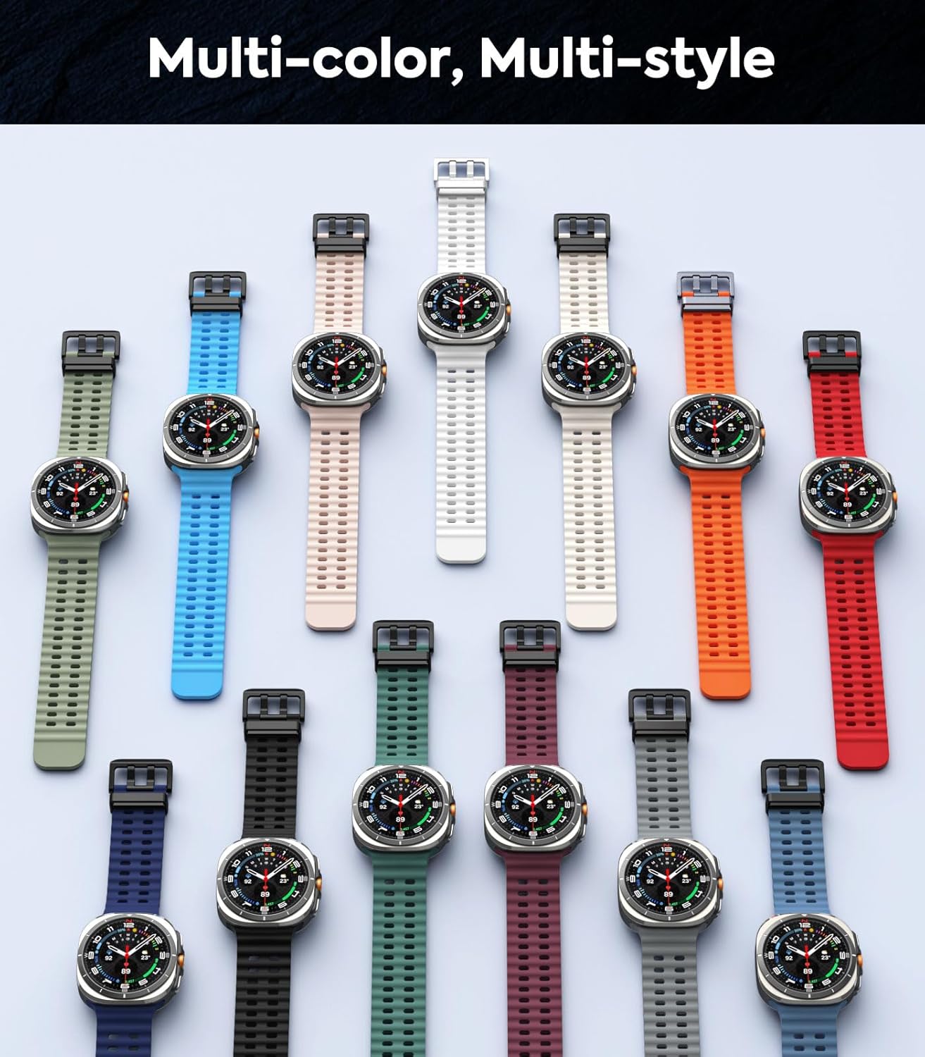 Thumbnail 6 de MoKo Upgraded Ocean Armband for Galaxy Watch Ultra 47mm