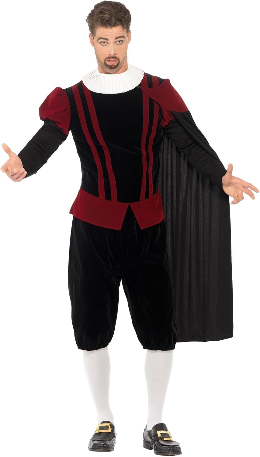 Thumbnail 4 de Smiffys Deluxe Tudor Lord Costume Chest 42-44