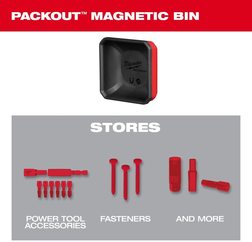 Thumbnail 2 de Milwaukee PACKOUT Magnetic Bin storage