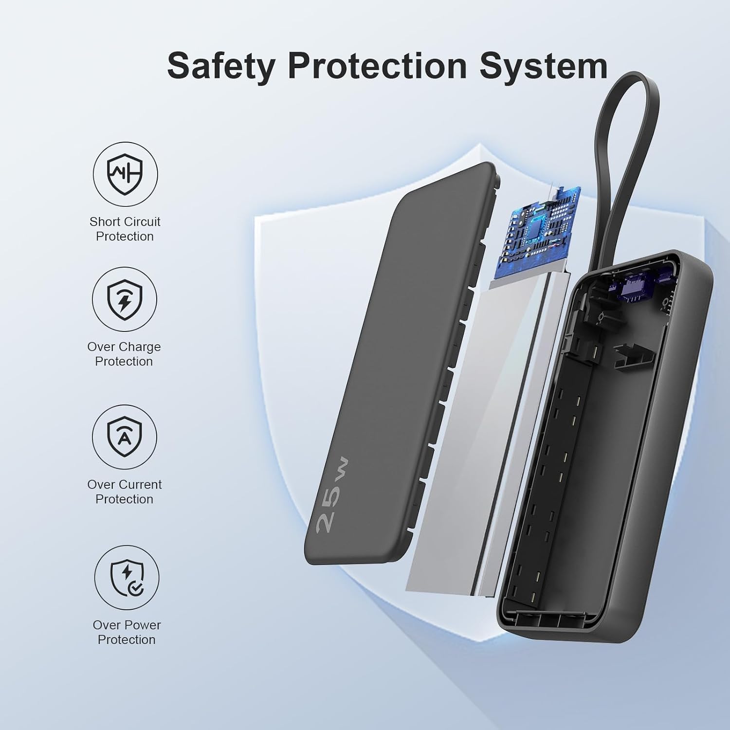 Detalle de NOBIS Portable Charger 10000mAh