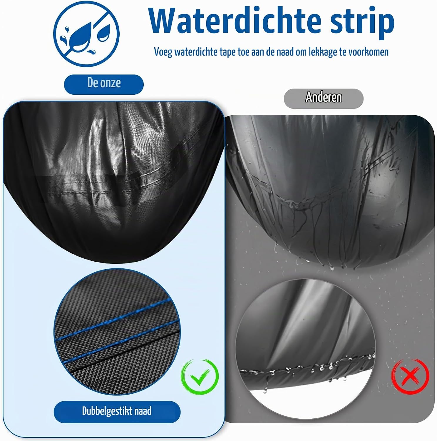 Thumbnail 5 de SIRUITON AMK000528_200x200x90_S tuinmeubelhoes 420D, met ventilatieopening