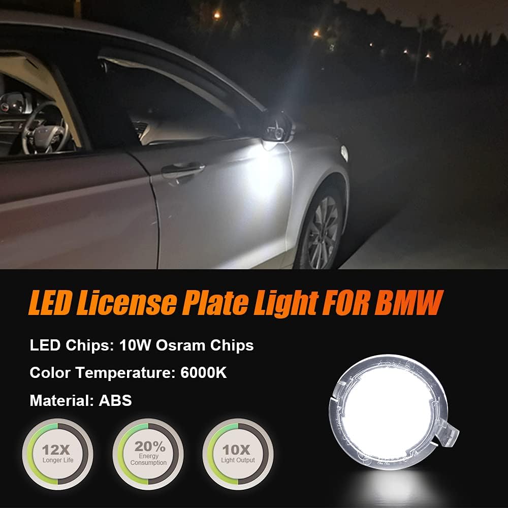 Detalle de Kit Luci LED di Cortesia Sotto Specchietto Retrovisore per Ford e Lincoln