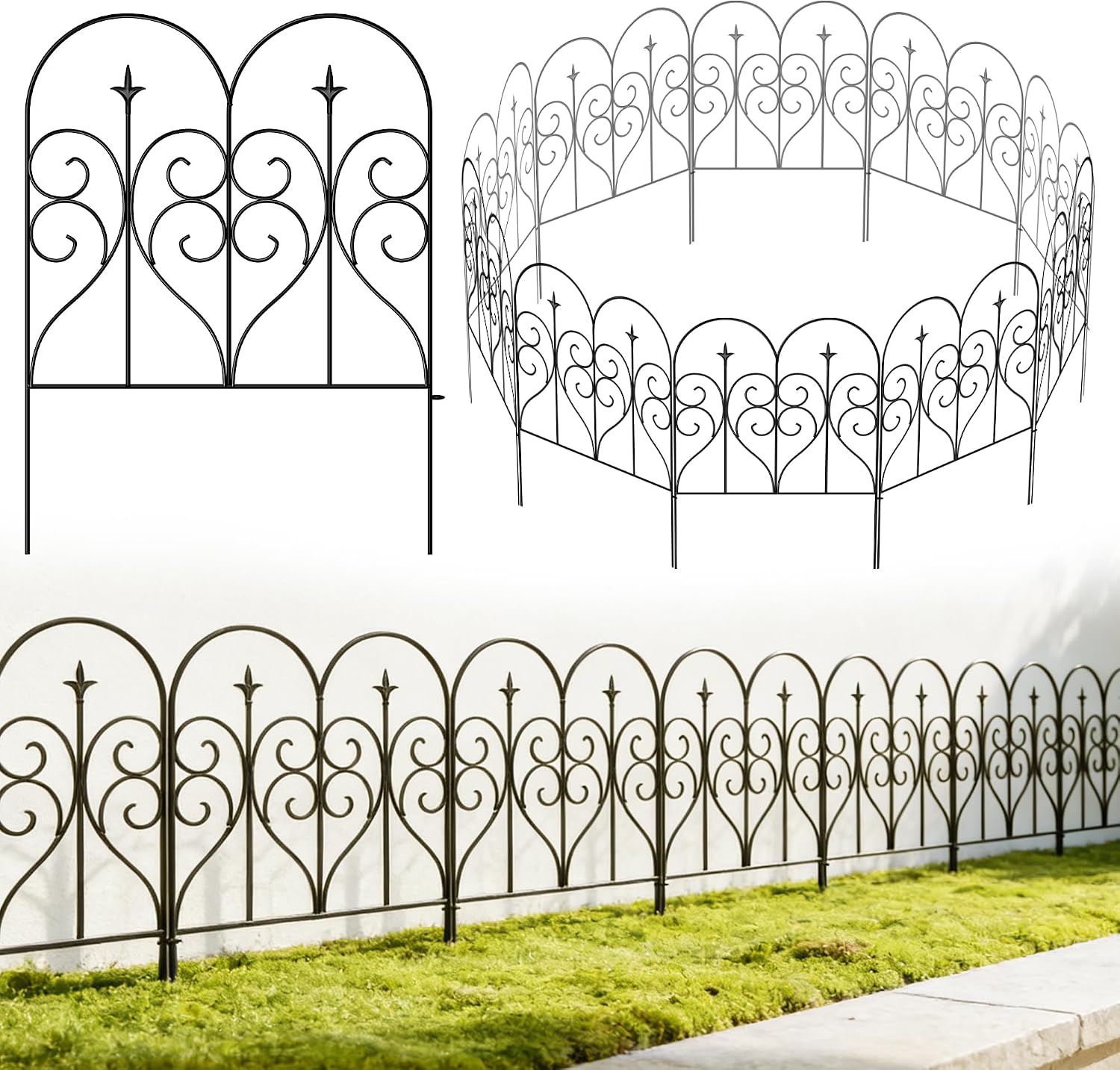 Thealyn Decorative Garden Fence 81cm