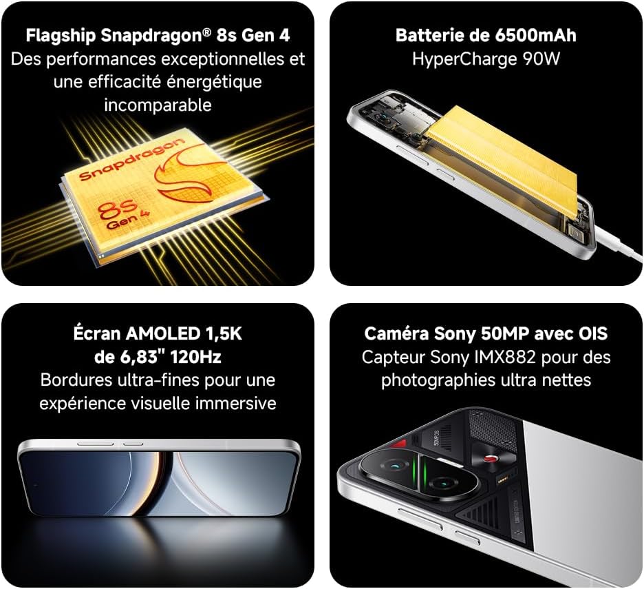 Detalle de POCO F7 12+256 Silver (Chargeur inclus)
