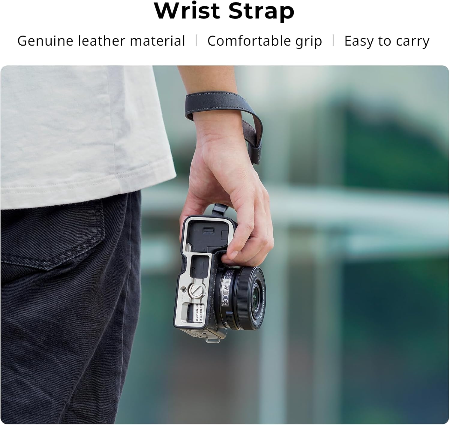 Thumbnail 5 de SMALLRIG Sony ZV-E10 II Leather Case with Wrist Strap