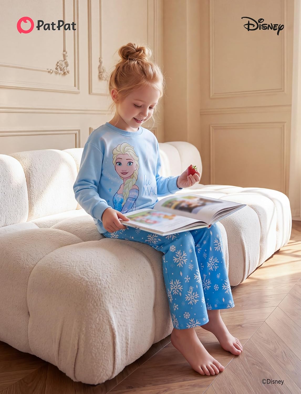 Detalle de Disney Toddler Girls' Outfit, Polyester-Spandex