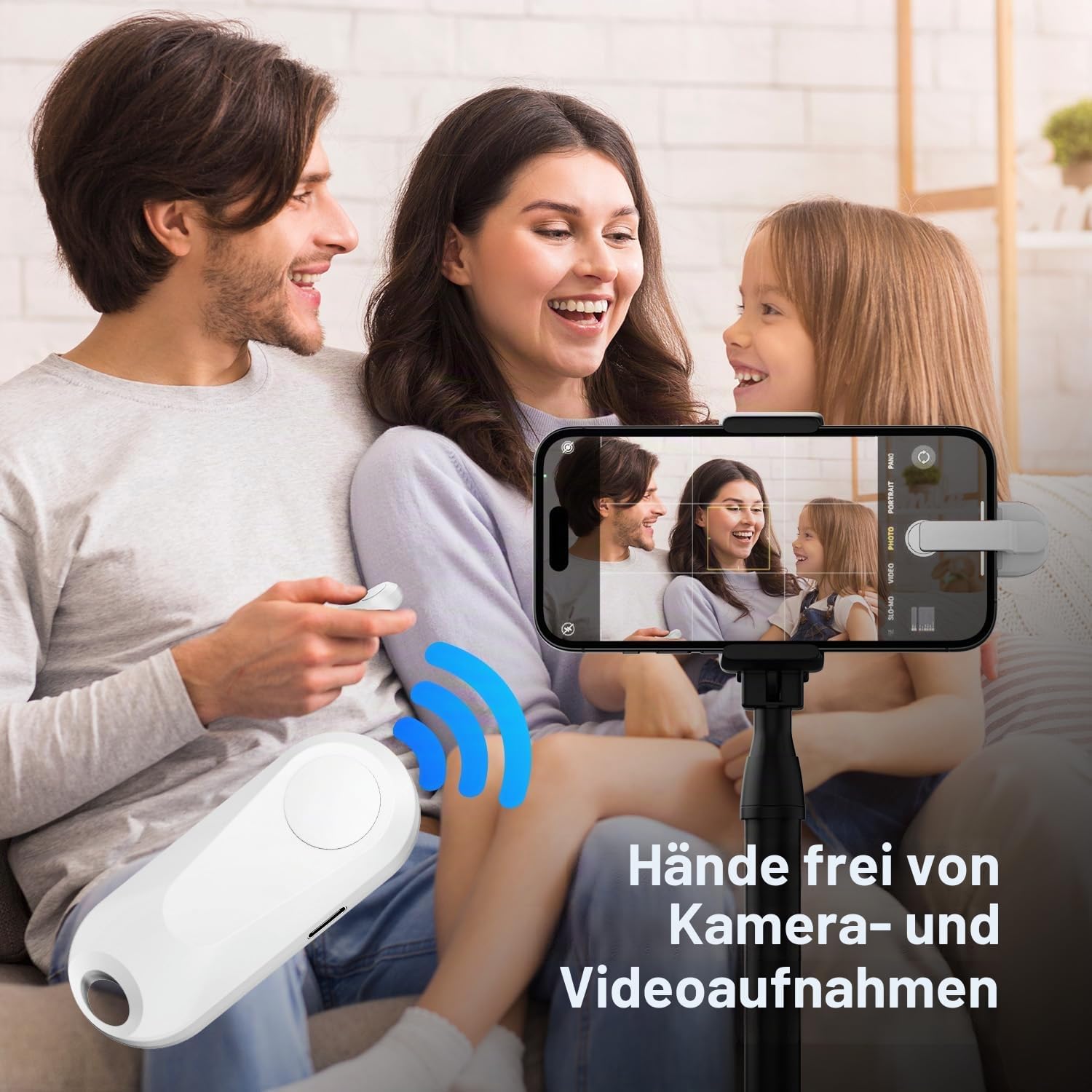 Detalle de Sycelu K2 RF Fernbedienung zum Seitenwenden – komfortables Umblättern per Knopfdruck