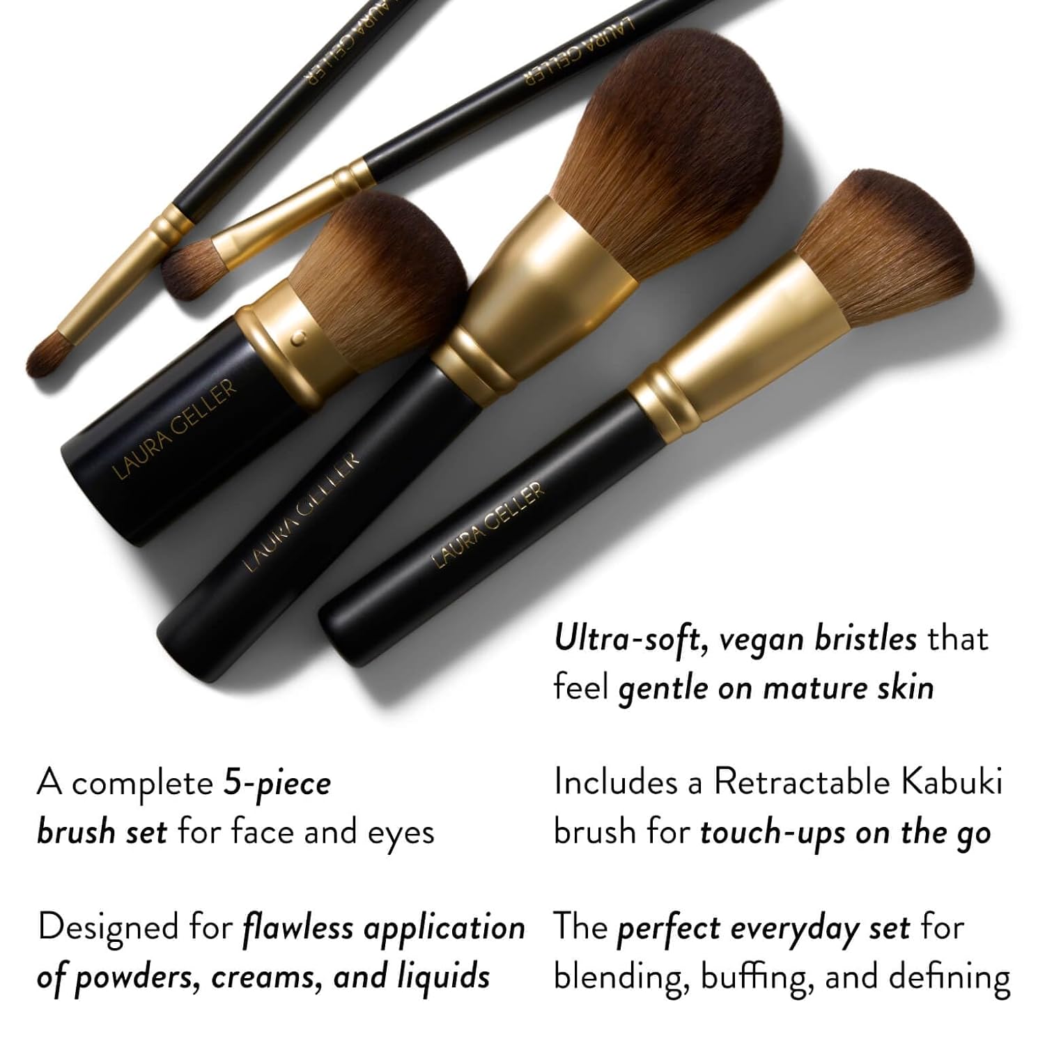 Thumbnail 6 de Laura Geller New York 5-piece face brush set