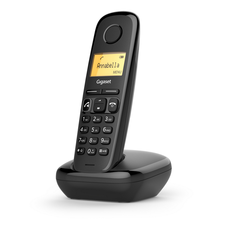 Detalle 2 de Gigaset A270 Teléfono Dect Negro: sencillo, plug & play y eficiente