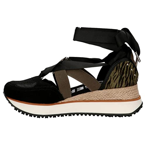 Detalle 2 de SETTALA Sneakers negras Tipo Espadrille 1 par