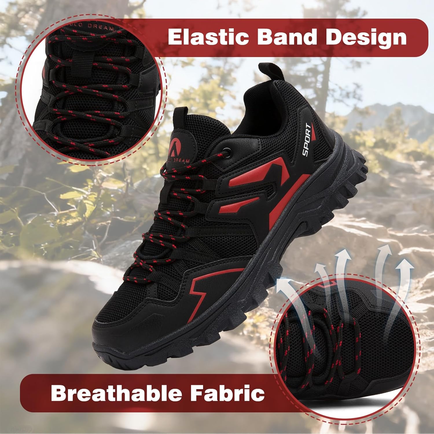Thumbnail 4 de Mufanton Scarpe da Trekking Uomo: versatile e resistenti per escursioni, trail e urbano