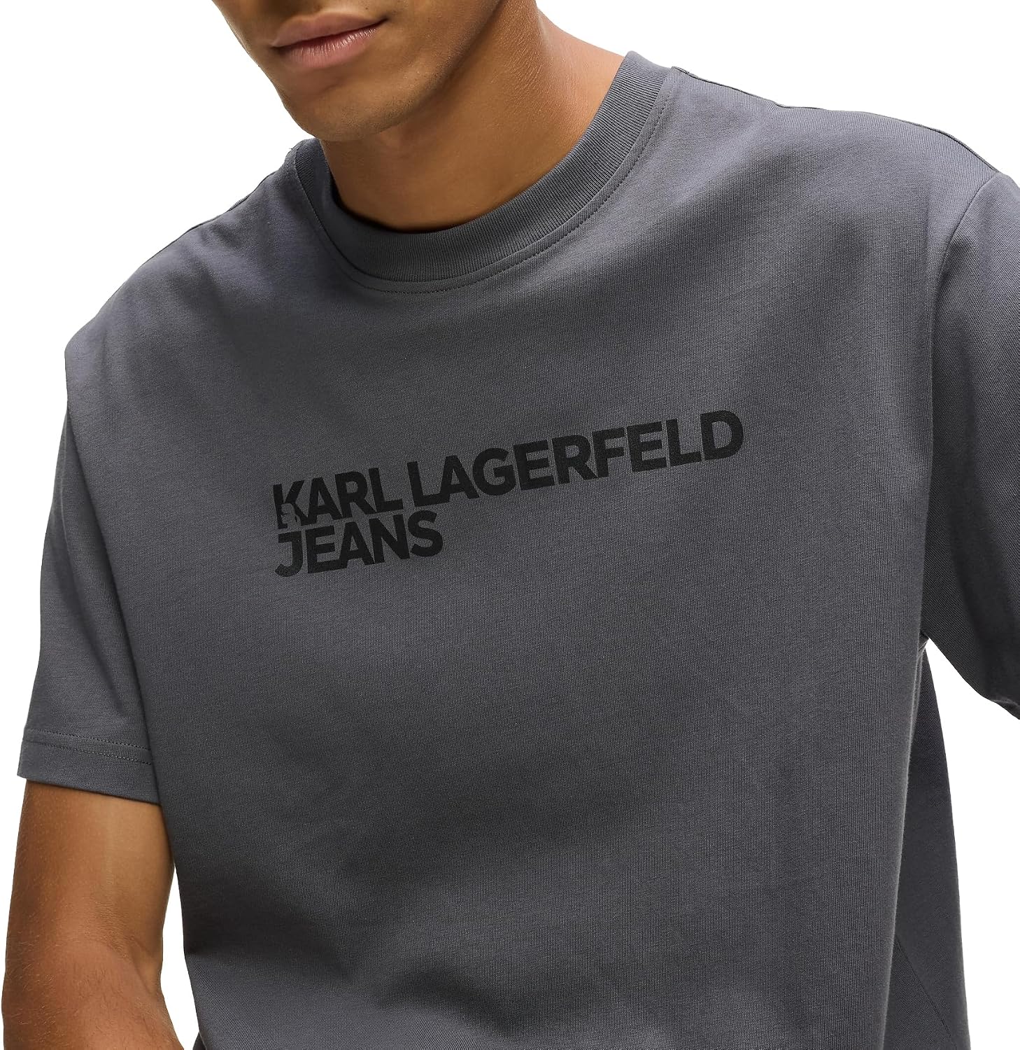 Detalle de Karl Lagerfeld Jeans Uomo Regular Short Sleeve Essential Logo Tee