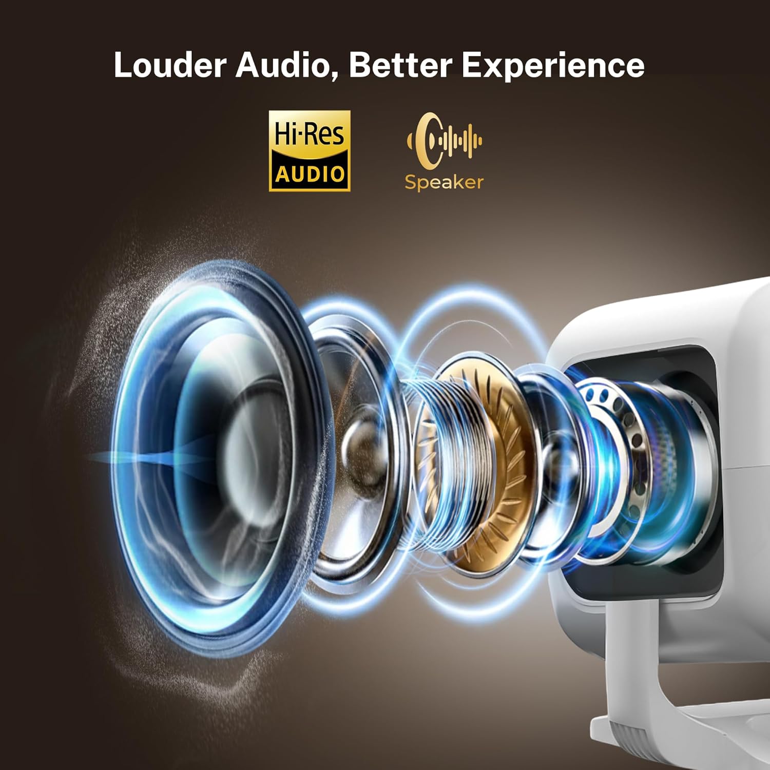 Detalle de Native 1080P AI Auto Focus Smart Projector