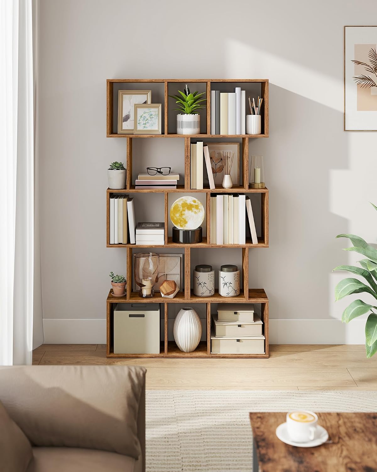 Detalle 2 de VASAGLE LBC462K01 Libreria 24 x 40 x 159 cm