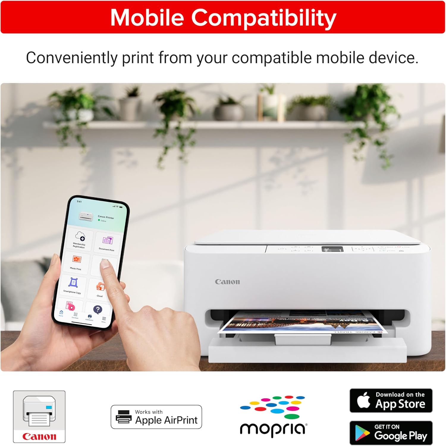 Thumbnail 4 de Canon PIXMA TS6520 Wireless Color Inkjet Printer: A Practical Home All‑In‑One