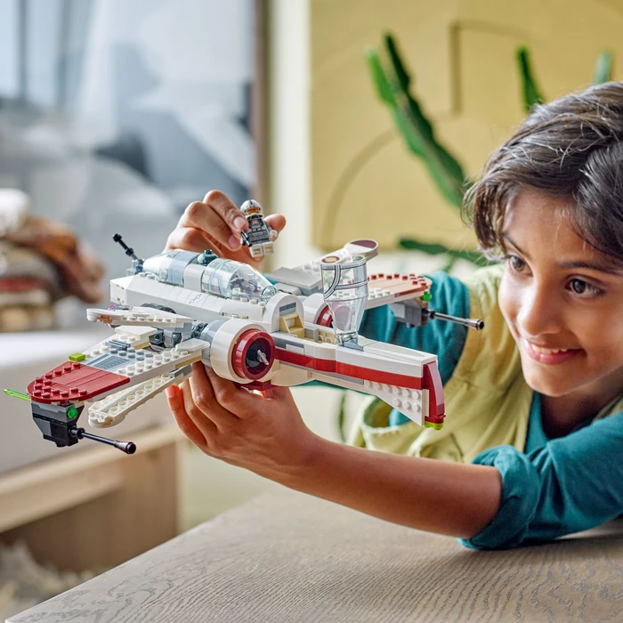 Thumbnail 6 de LEGO Star Wars ARC-170 Starfighter 75402 – Flügel ausklappen, Cockpit für mehrere Piloten