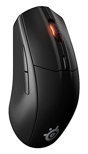 Detalle 2 de SteelSeries Rival 3 Wireless: ratón gaming inalámbrico con dual (2.4 GHz y Bluetooth) y batería de más de 400 horas
